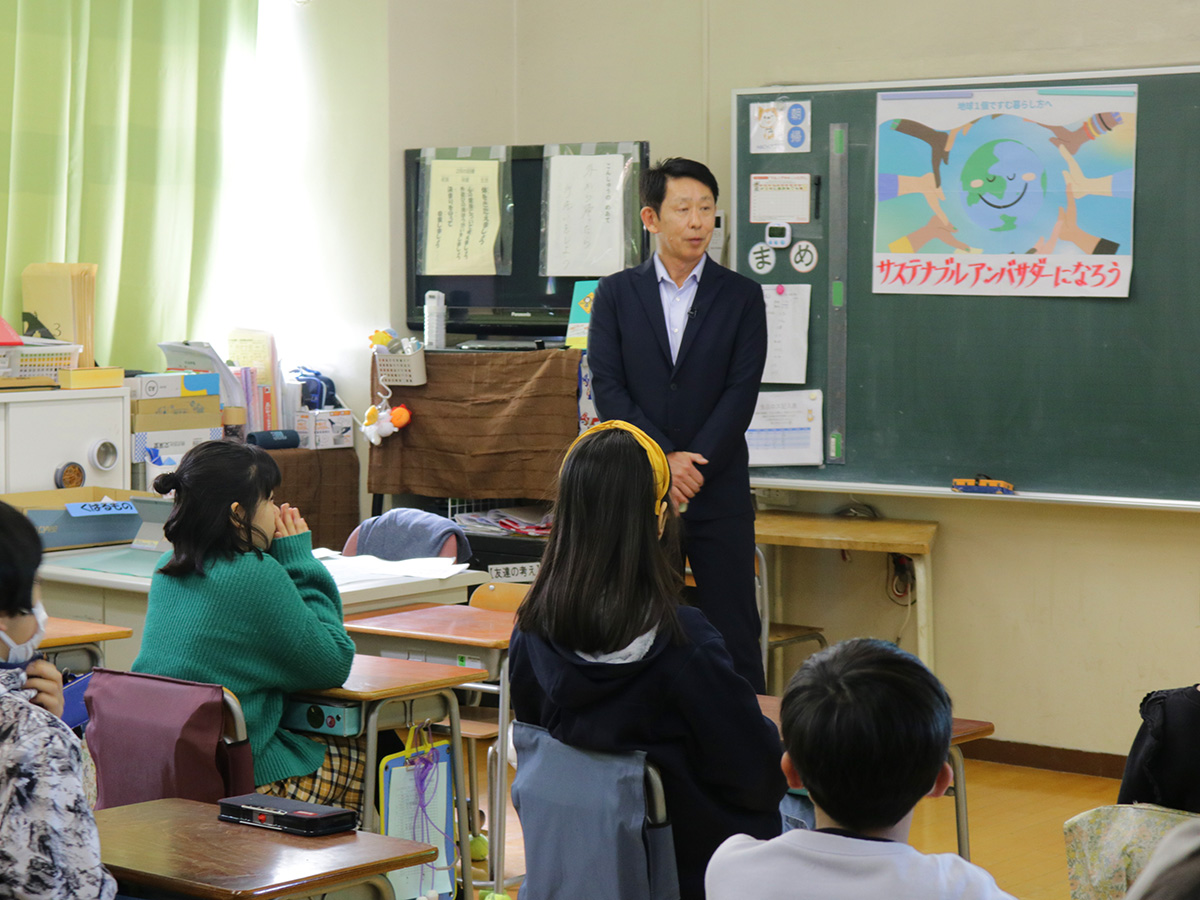 渋谷区立臨川小学校５年生が描いたイラストがゴミ袋デザインに！