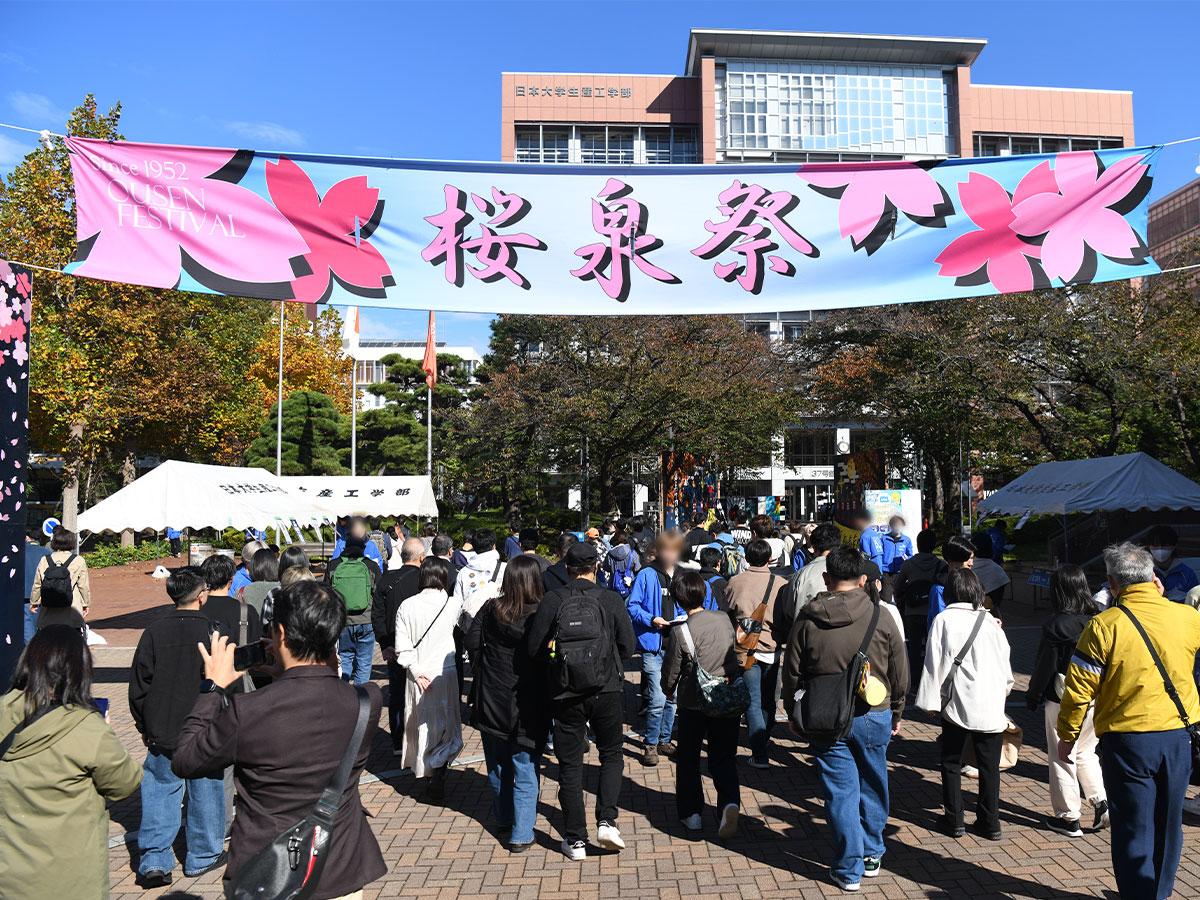 日本大学主催の学園祭「桜泉祭」に環境配慮型ゴミ袋「nocoo」を協賛しました！