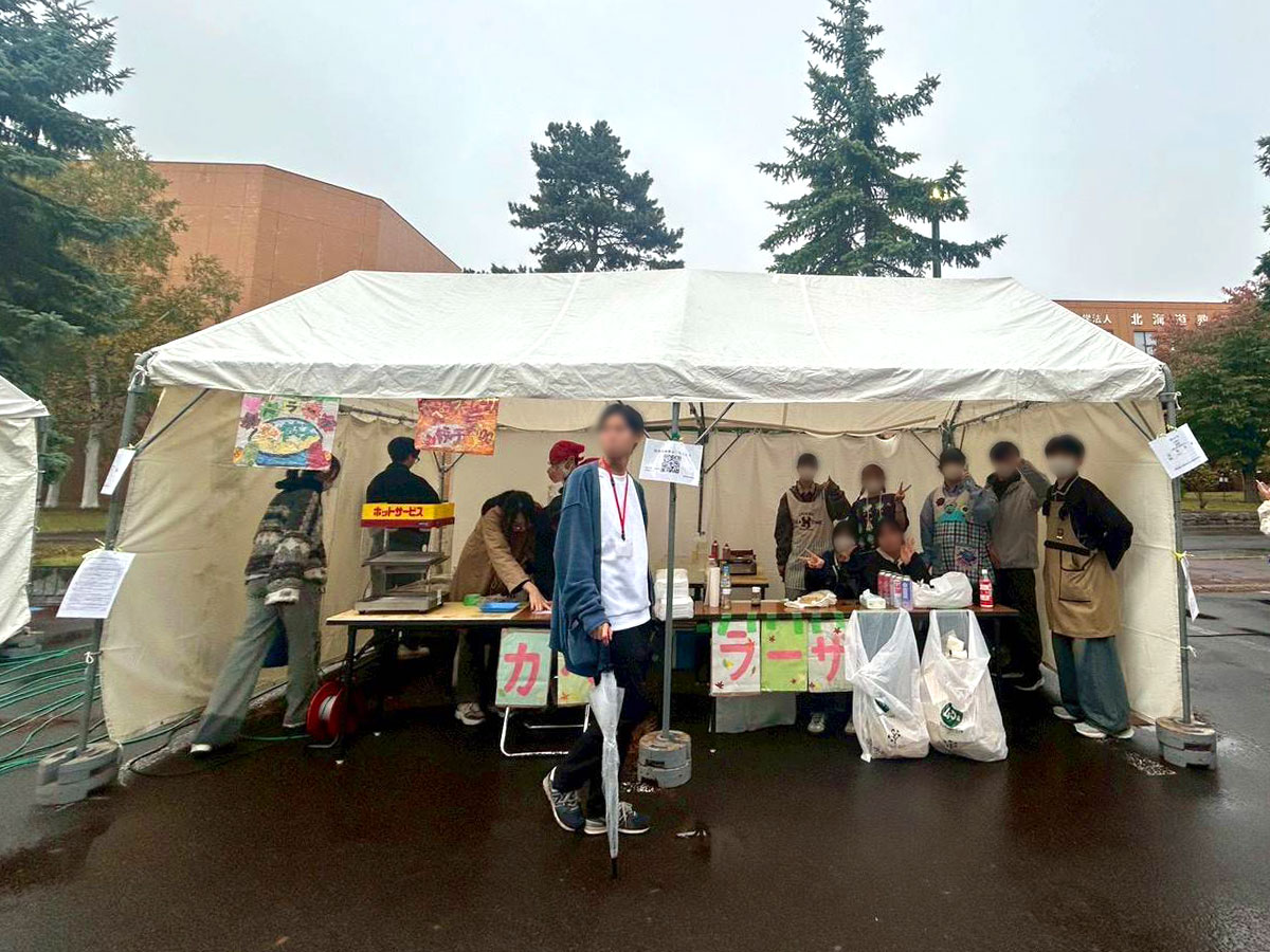 北海道教育大学主催の学園祭「藍涼祭」に環境配慮型ゴミ袋「nocoo」を協賛しました！