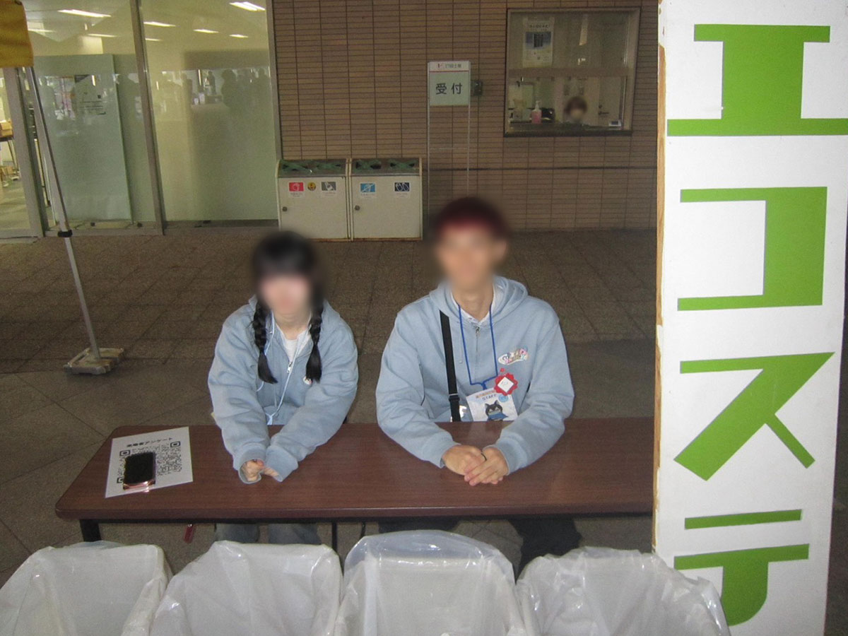 楓門祭で実際に使用された様子