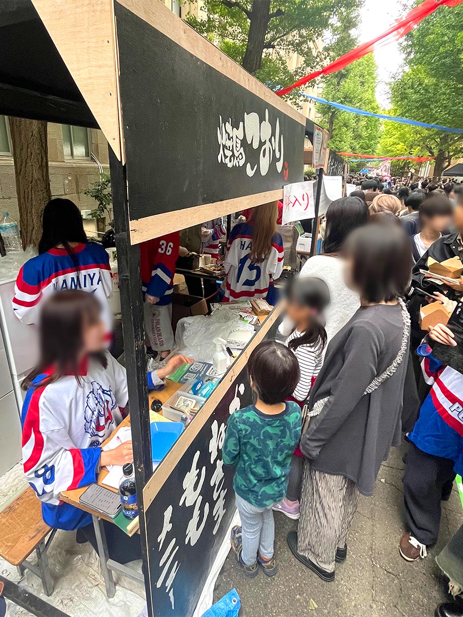 早稲田祭で実際に使用された様子