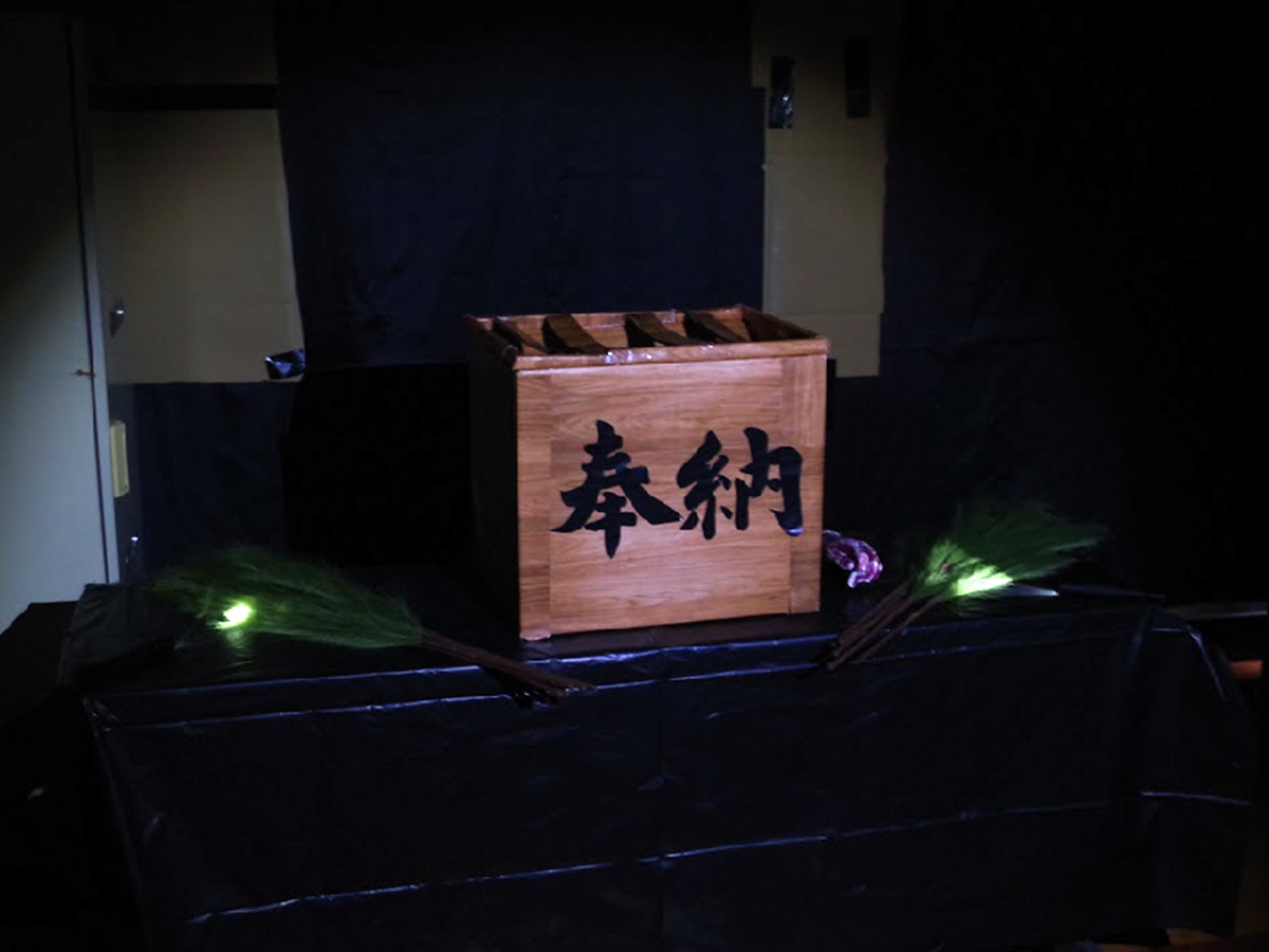 廃校しずく祭の様子