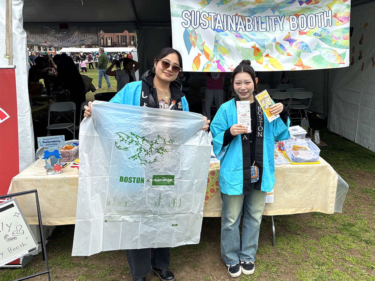 イベント会場内で活用していただきました。