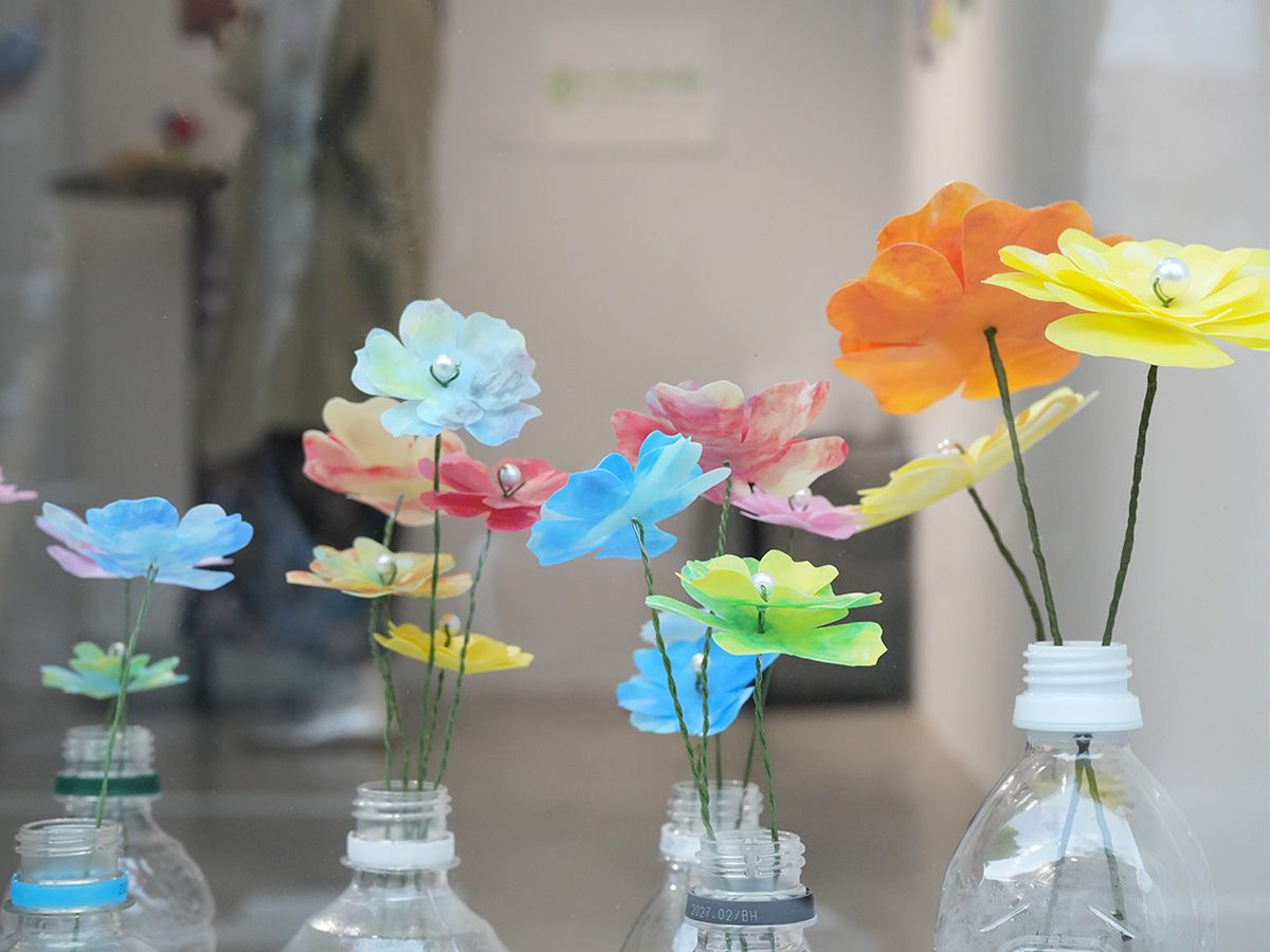展示されていたアート作品。